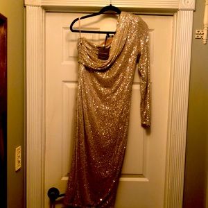 Beautiful beaded evening dress